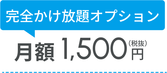 完全かけ放題オプション